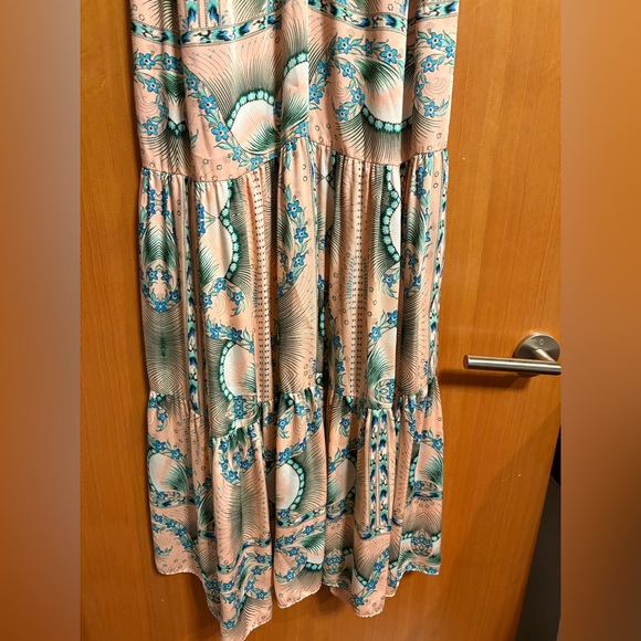 Anthropologie x Nicole Miller Moroccan Print Halter Dress - Picture 5 of 8